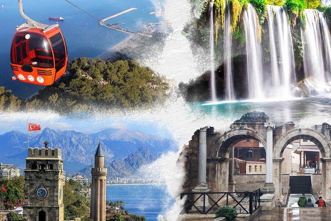 Antalya City Tour with Cable Car and Waterfalls