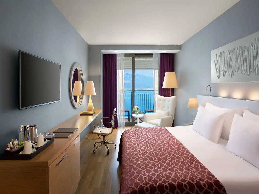 Akra Hotel Deluxe Room 2+2 Sea View BB 1 Akra Hotel Deluxe Room Sea View
