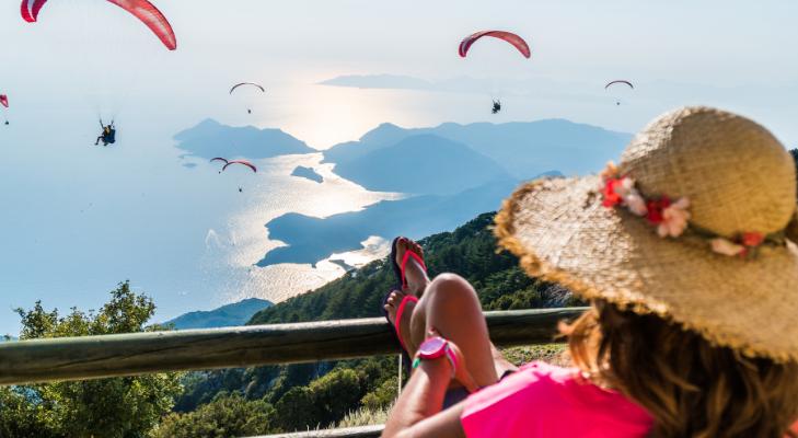 Paragliding in Oludeniz, Fethiye