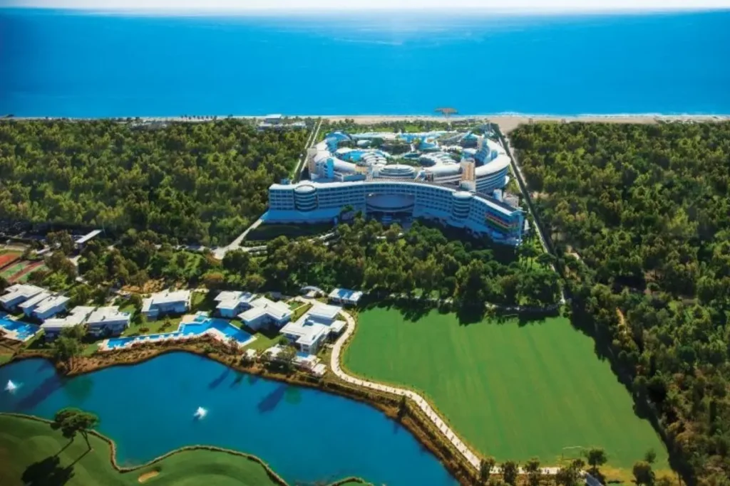 Luxurious Cornelia Diamond Golf Resort & Spa with a beautifully designed pool area