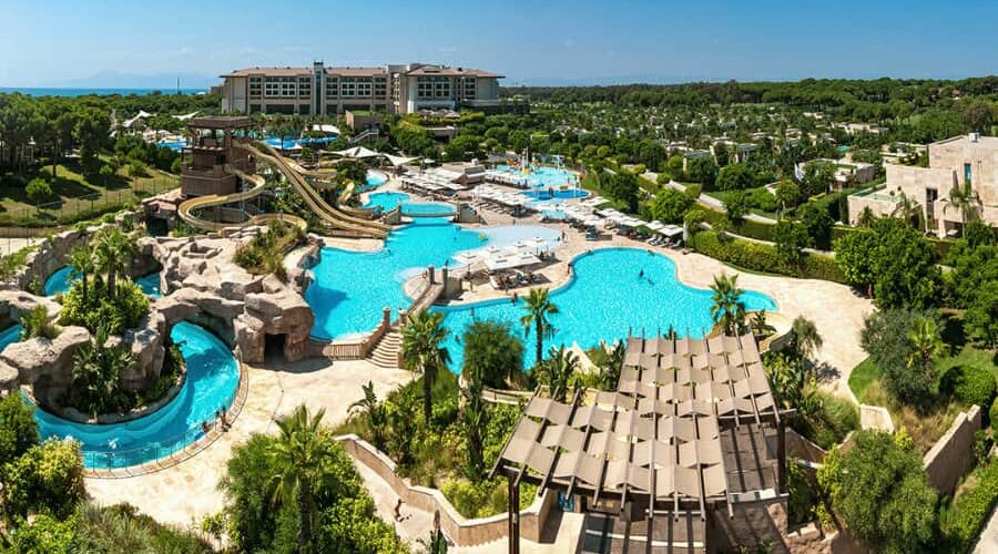 Carya Hotel Antalya Aquapark General View